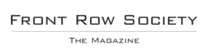 Logo von Front Row Society, einem Magazin, das sich mit Mode und Lifestyle beschäftigt.